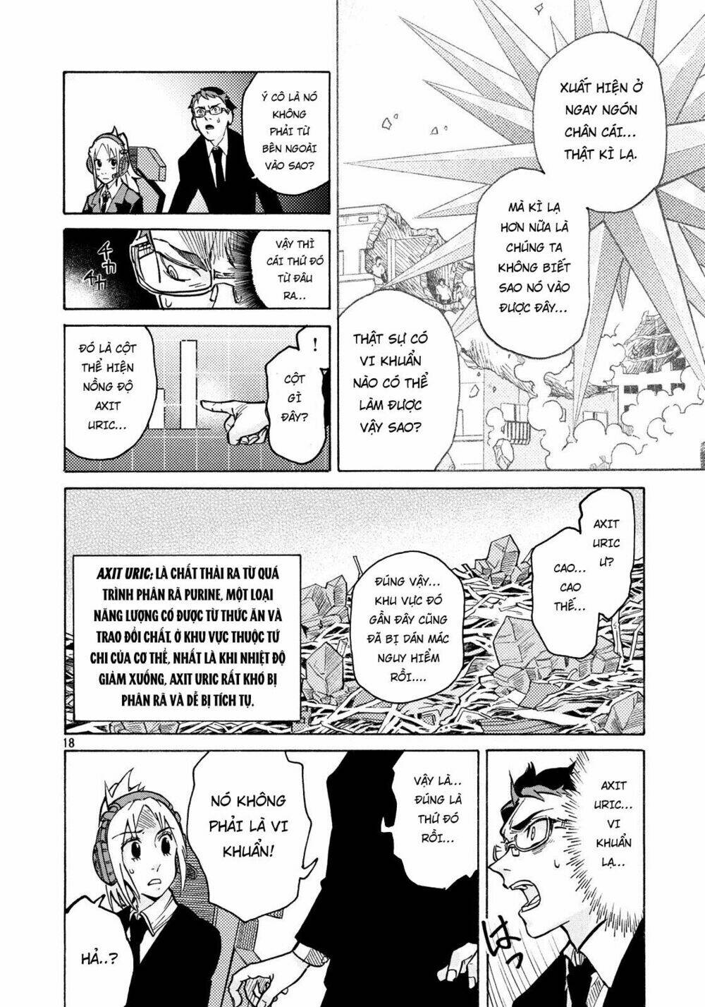 biệt đội tế bào black - hataraku saibou black chapter 8 18