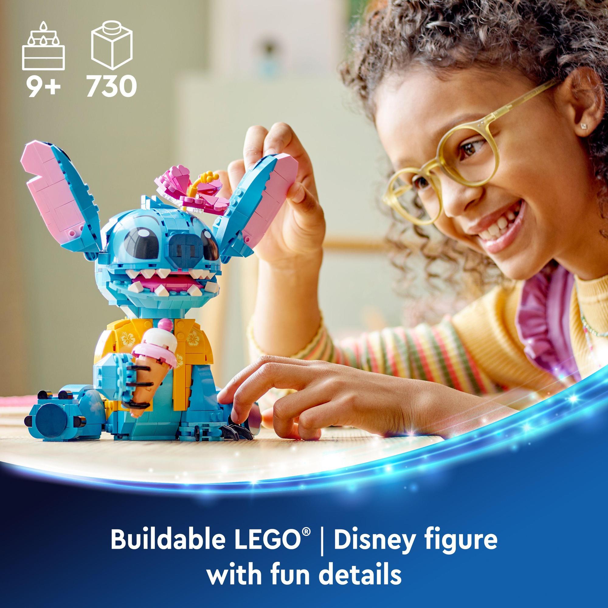 Hình ảnh LEGO DISNEY PRINCESS 43249 Đồ chơi lắp ráp Mô hình nhân vật Stitch (730 Chi Tiết)