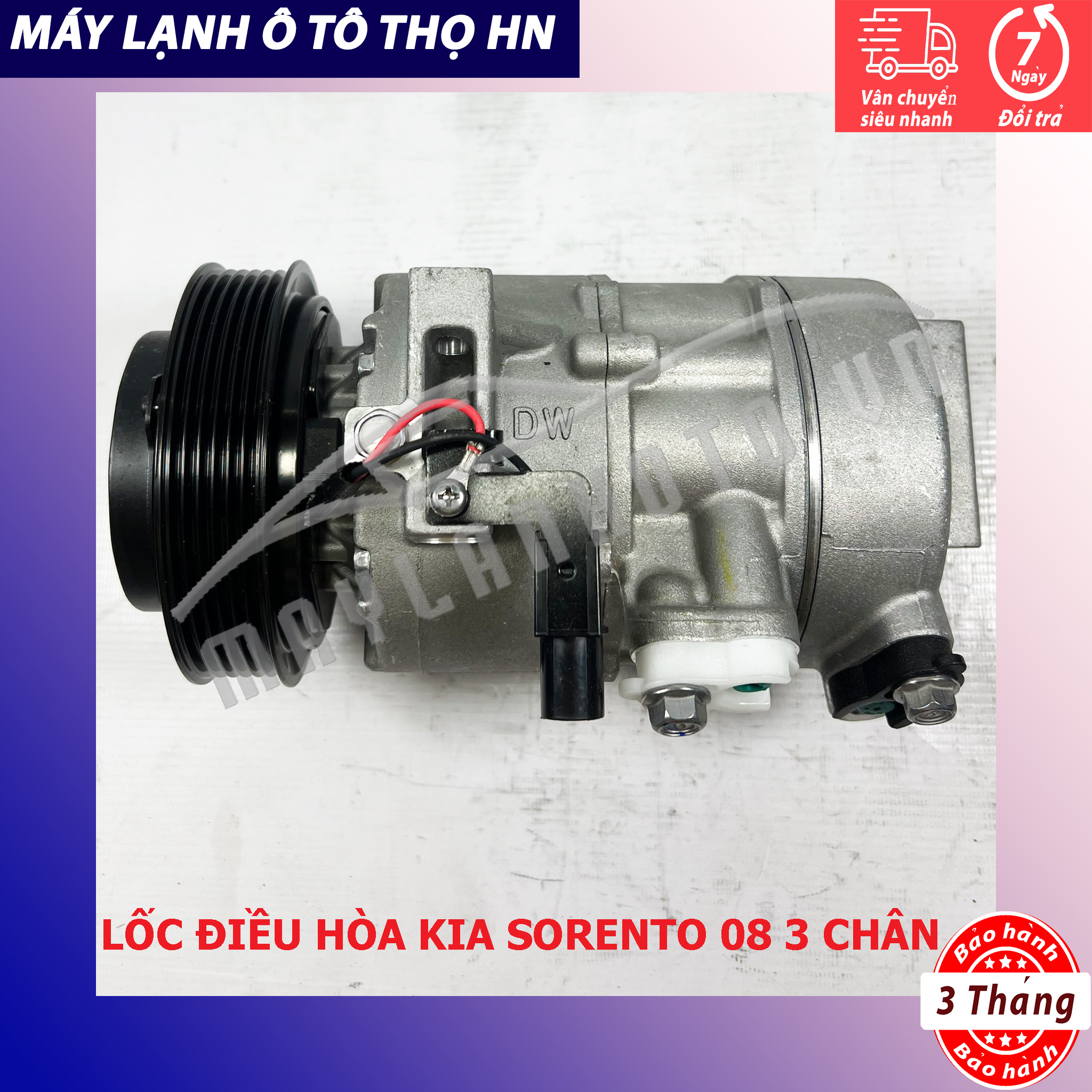 Lốc điều hòa Kia Sorento 2008 2009 2010 Hàng xịn Hàn Quốc 08 09 10 97701-2P160