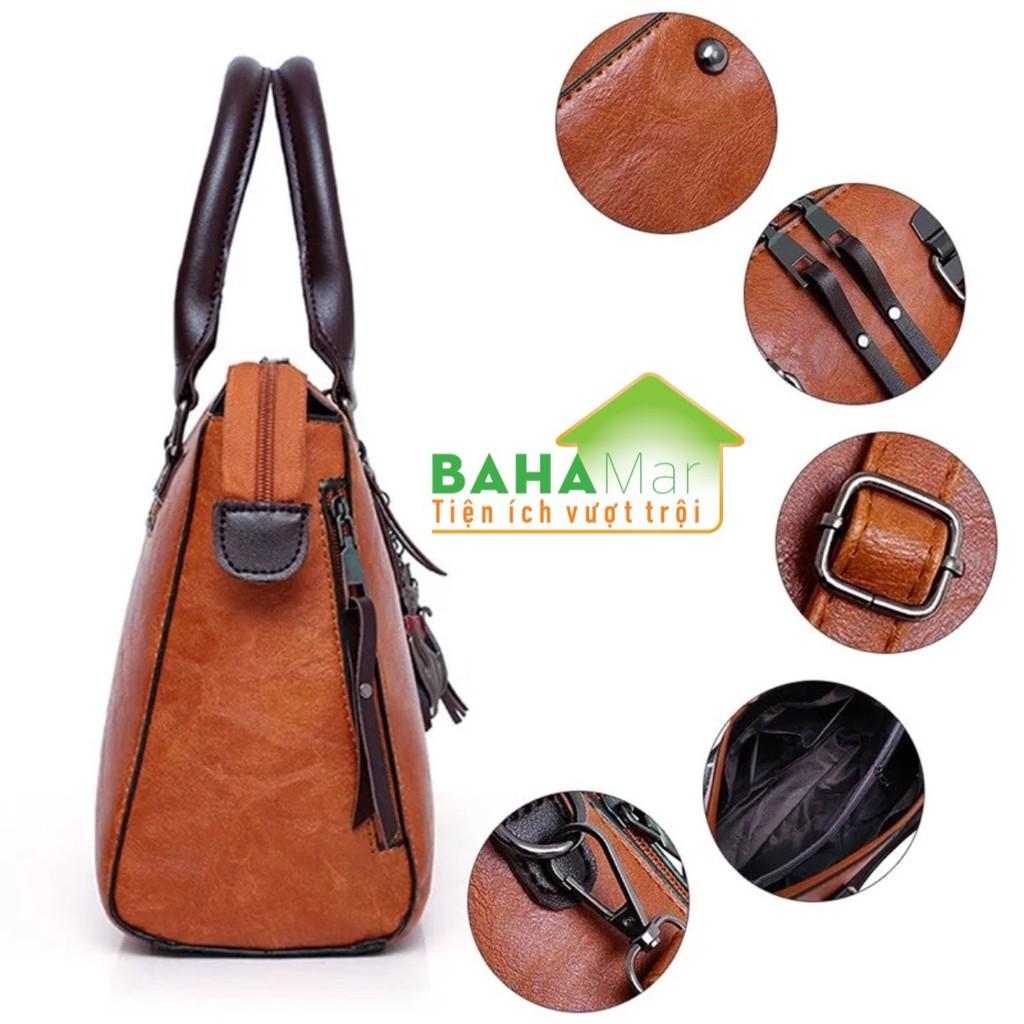 BỘ 4 TÚI DA THỜI TRANG Túi xách nữ công sở đẹp cao cấp set 4 món da sang trọng, thời trang
