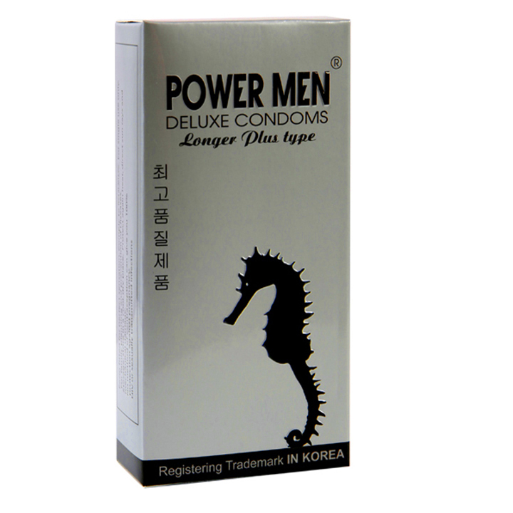 Bao cao su Powermen Tăng Khoái Cảm Hỗ Trợ Trị Xuất Tinh Sớm 12 BCS