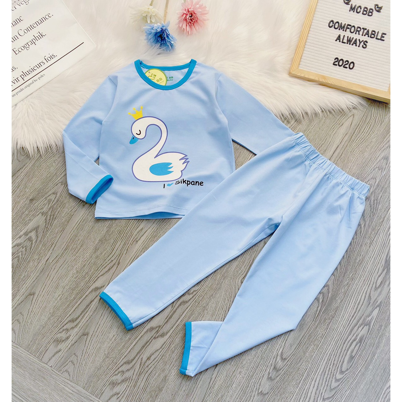 BỘ THUN BÉ GÁI CỰC XINH CHO BÉ 10-40KG