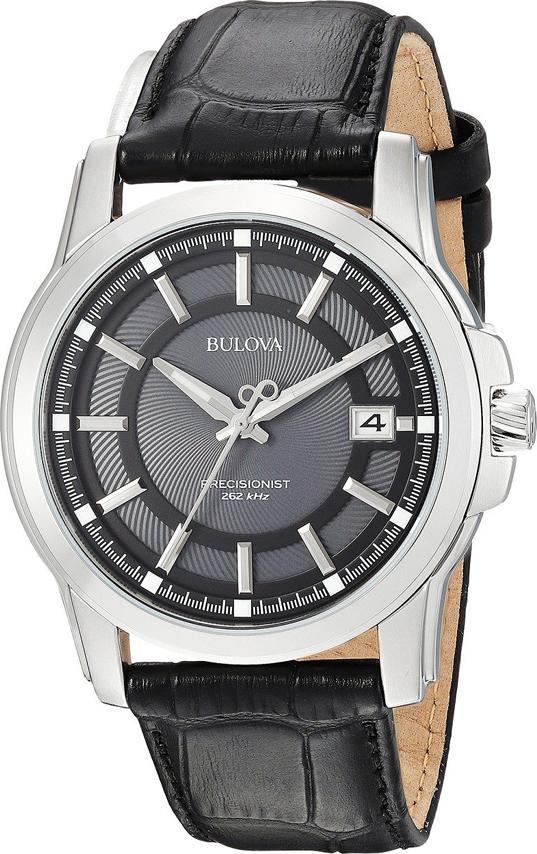 Đồng Hồ Nam Dây Da BULOVA 96B158 (42mm) - Đen