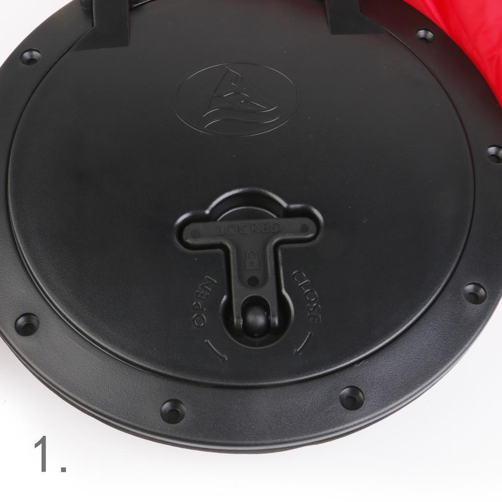 2pcs 6" + 8"   Plate Bag Kit for Marine Boat Kayak Accessory