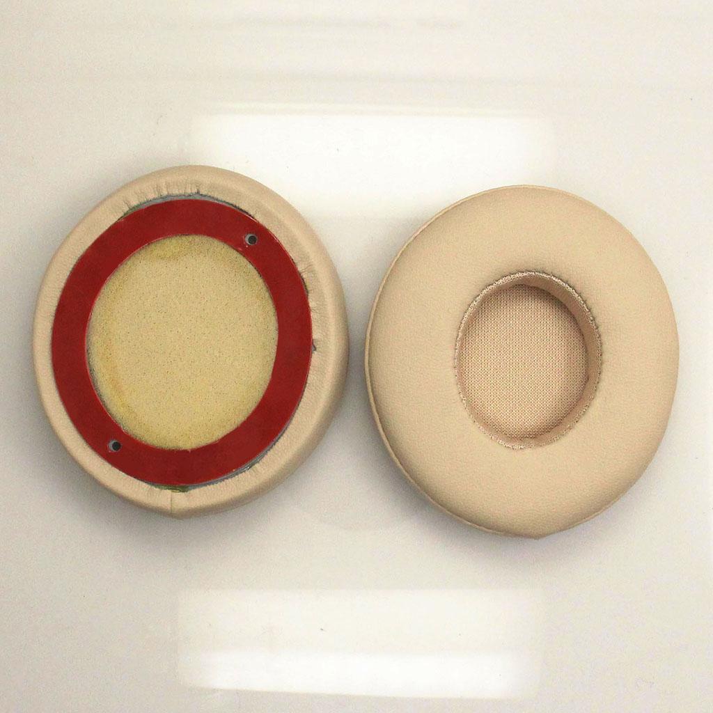 1 Pair Ear Pads Cushions Covers  Headsets Champagne