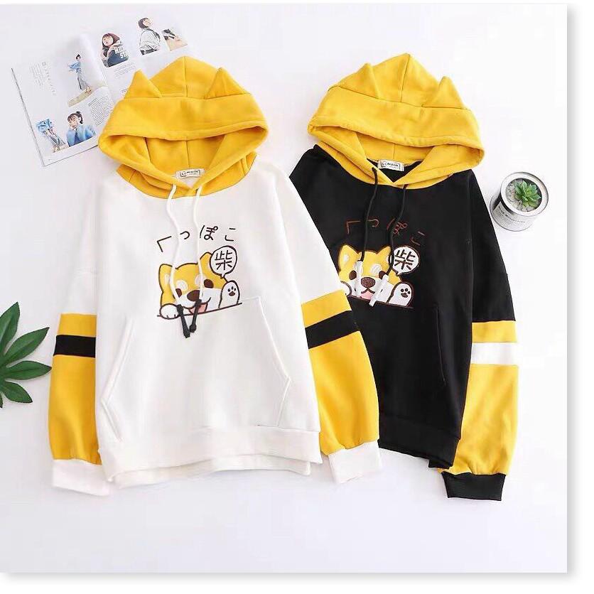 ÁO KHOÁC HOODIES,FROM RỘNG Y HÌNH,CHẤT LIỆU VÃI THOÁNG MÁT,THIẾT KẾ HỌA TIẾT XINH XẮN TRANG NEMO 36 FASHION