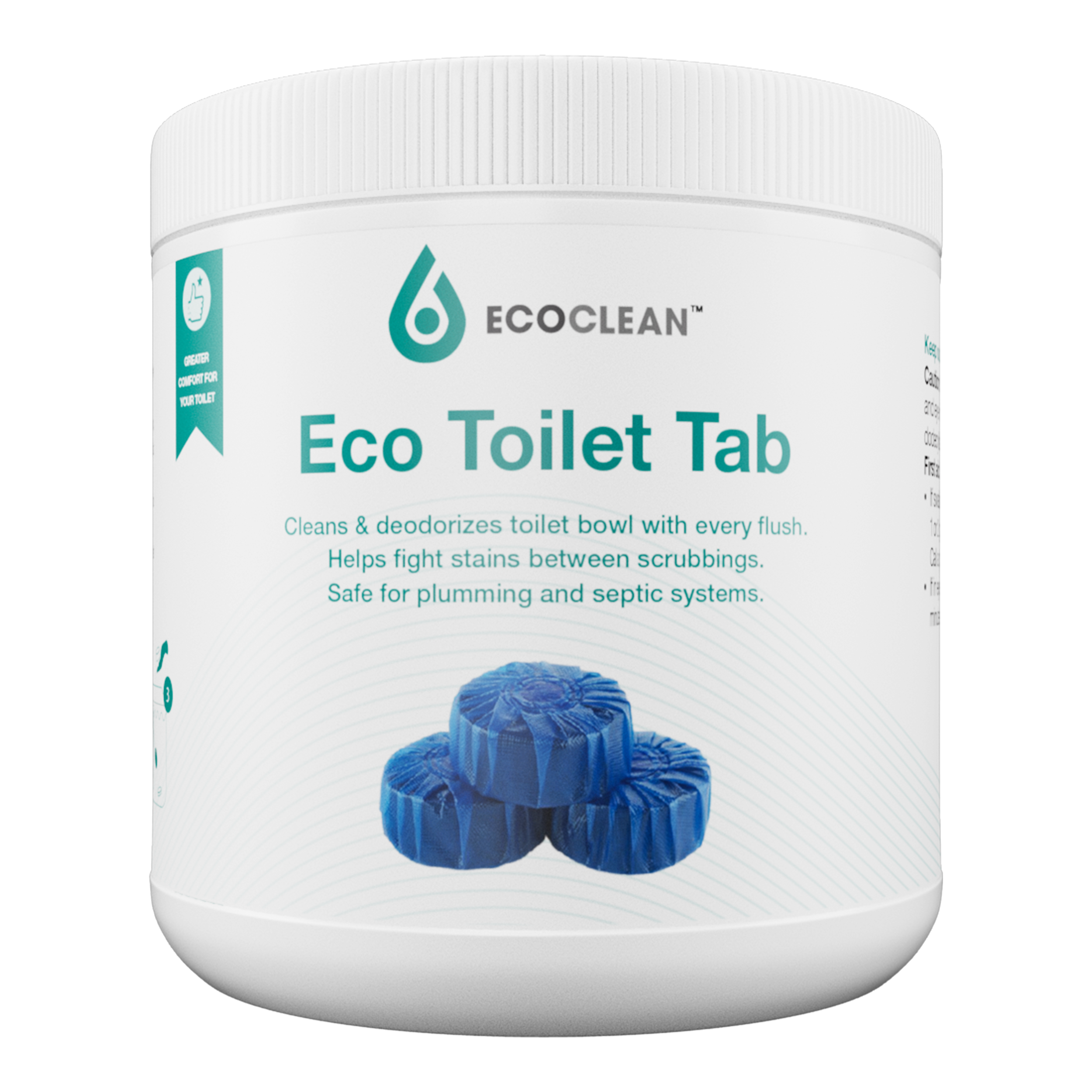 Viên tẩy và làm thơm toilet hương lavender - Eco Toilet Tab - Hộp 10 viên