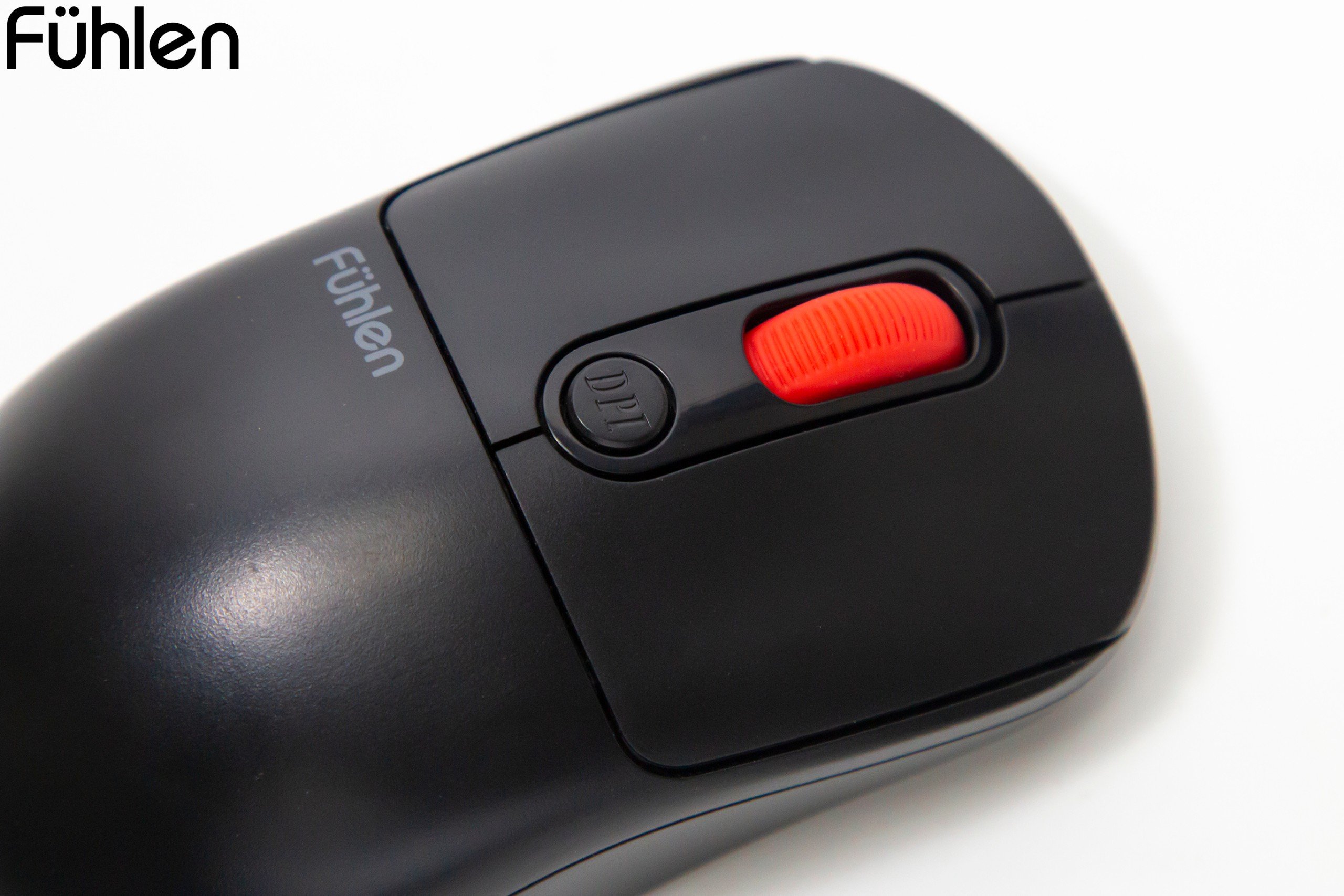 Chuột không dây Fuhlen M08s siêu bền, DPI 1600, bảo hành hãng Ninza 24 tháng, Tặng kèm pin- Hàng chính hãng