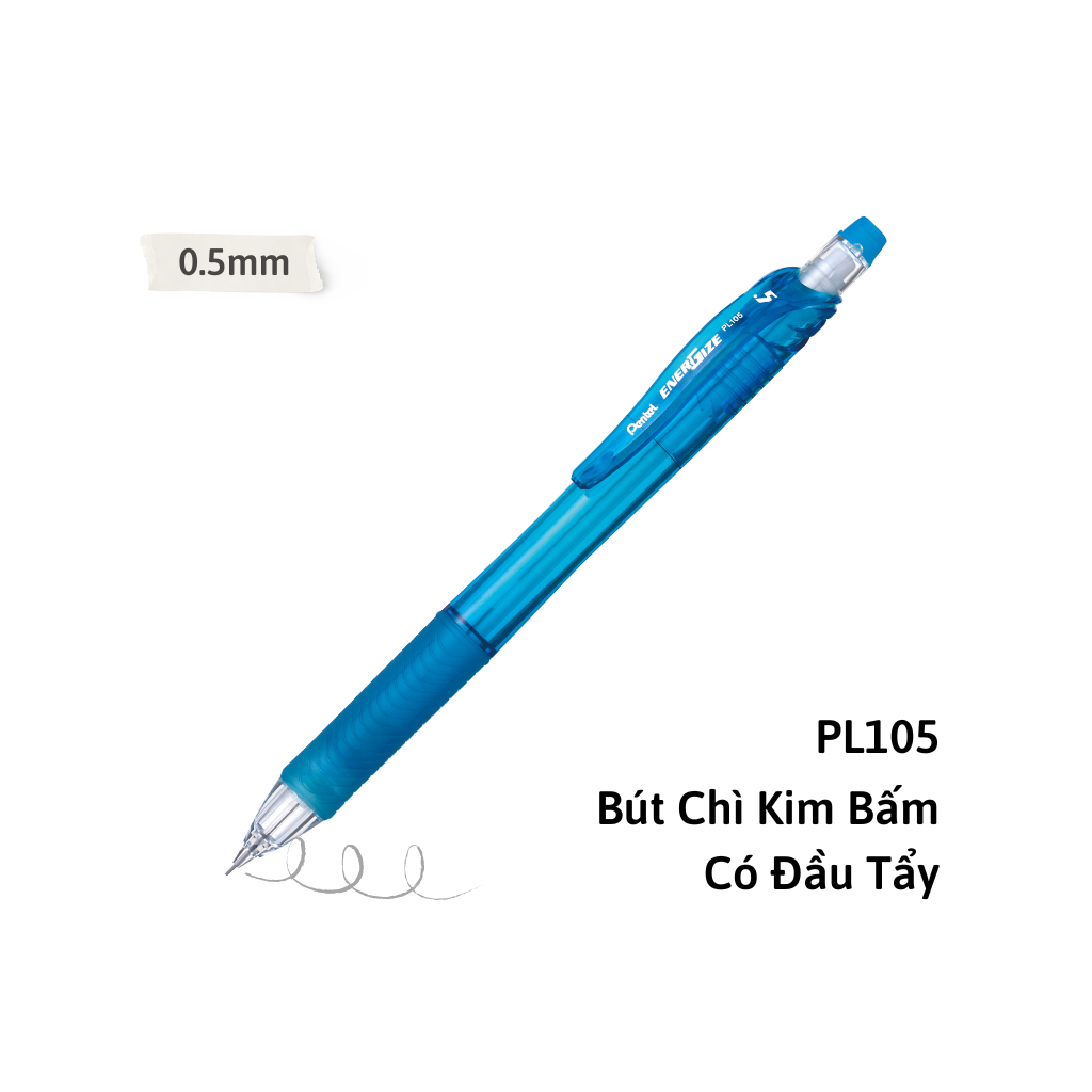 Bút Chì Kim Pentel Energize X Nét 0.5mm PL105