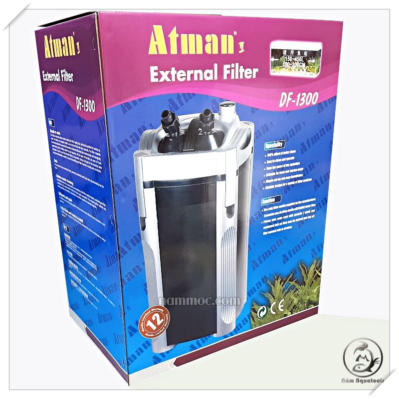 Lọc Thùng Atman DF 1300 | Bộ Lọc Thùng Ngoài bể cá cảnh, thủy sinh