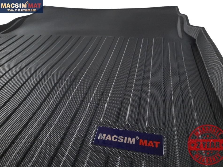 Thảm lót cốp Mercedes E400 2015-nay nhãn hiệu Macsim chất liệu TPV cao cấp màu đen