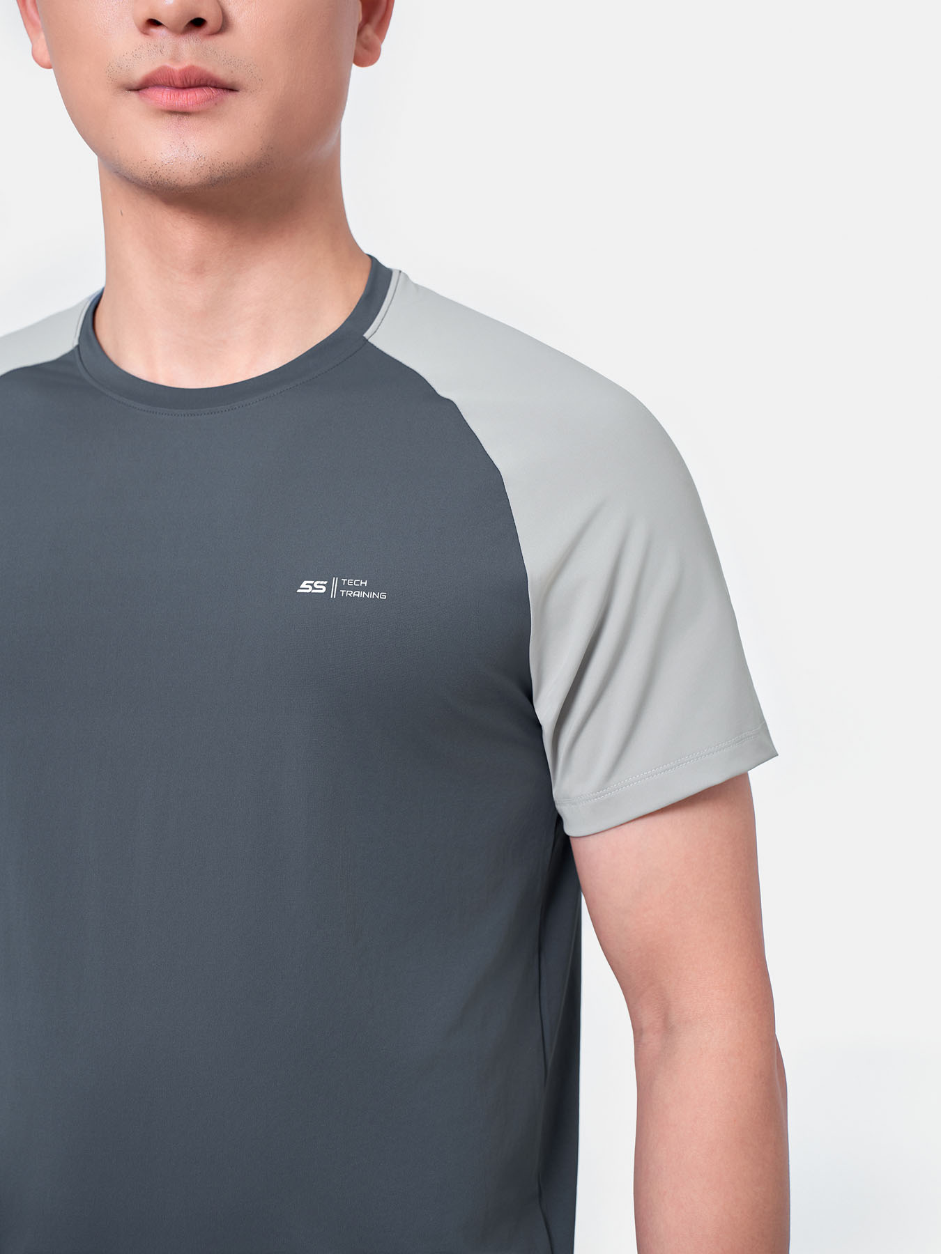 Bộ Quần Áo Thể Thao Nam 5S FASHION Tay Raglan Thiết Kế Khỏe Khoắn, Thoải Mái (ATS24047-QST24109)