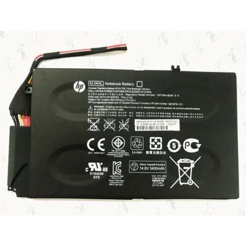 Pin Dùng Cho Laptop Hp Envy 4t-1200 4-1038NR 4-1117NR 4-1050CA 4-1110US EL04XL Battery (Original) 52Wh