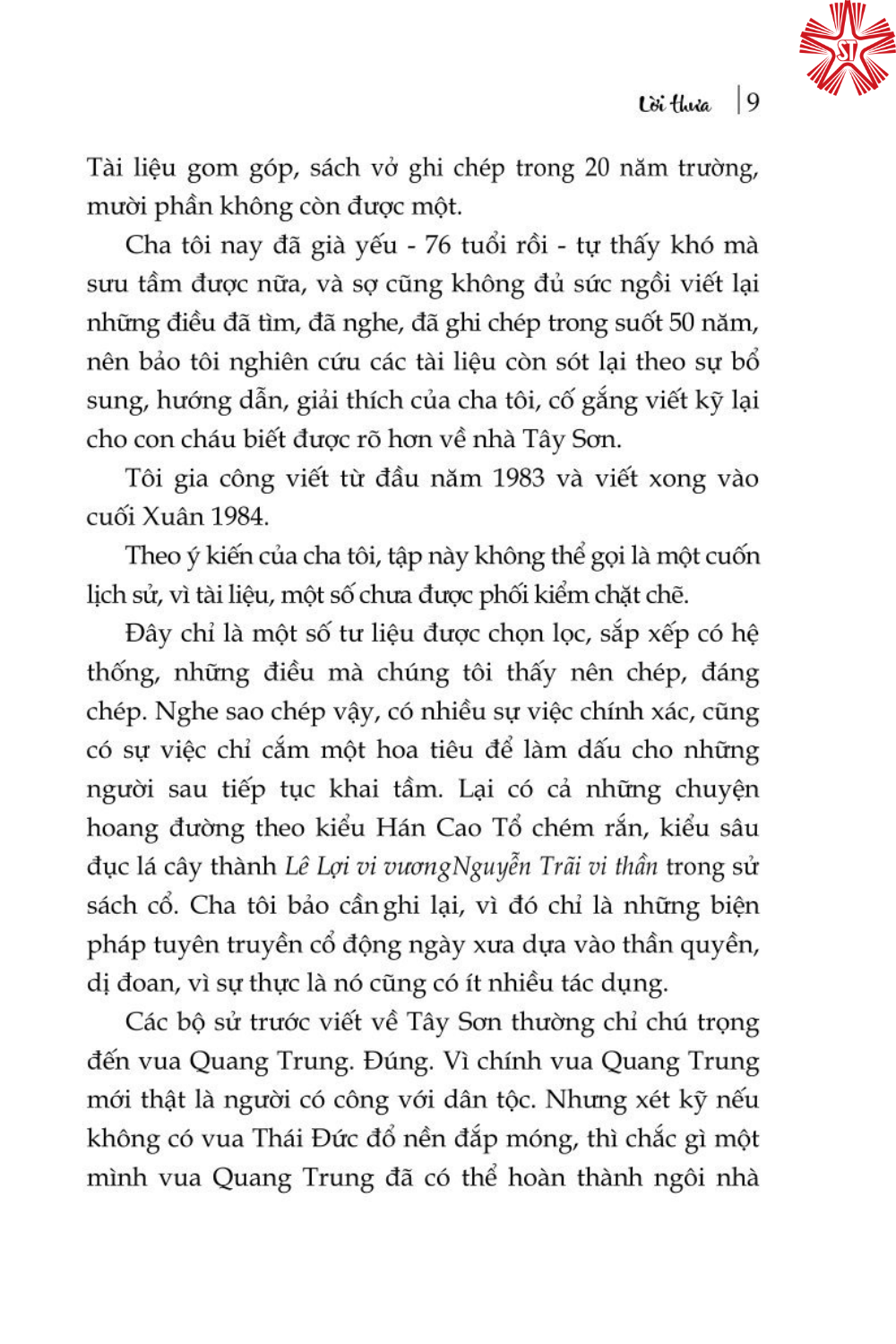 Nhà Tây Sơn (bản in 2024)