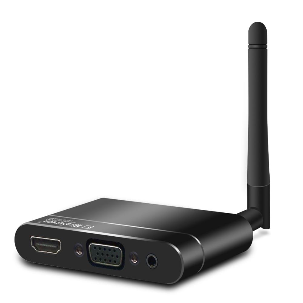 MiraScreen X6W Wireless HD Display Dongle Receiver 1080P WiFi Mirror Box HD VGA AV Output Miracast Airplay DLNA