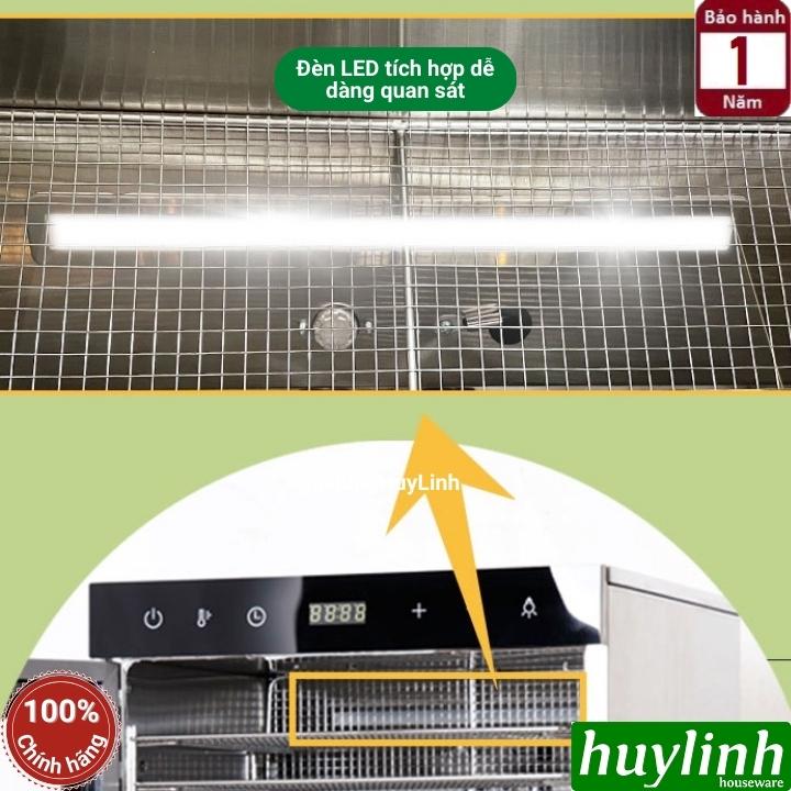 Máy sấy thực phẩm Tiross TS9685 - 10 khay INOX - 800W [Máy sấy trái cây - hoa quả] - Hàng chính hãng