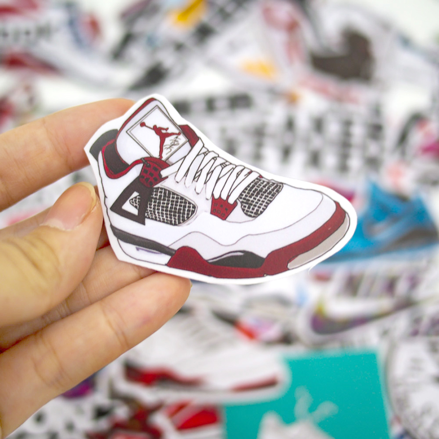 Set 100 Sticker - Sneaker