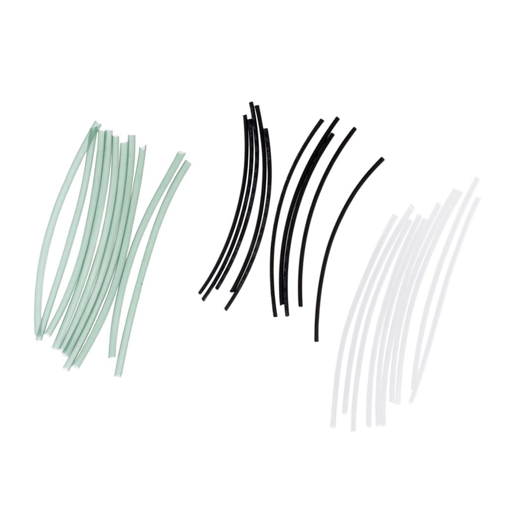 10Pcs Heat Shrink Tube Carp Pike Sea Fishing Rig Tube Swivels Hook Connector