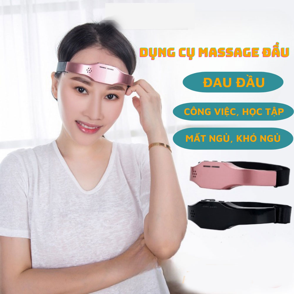 Máy Massage Đầu Thông Minh SeaSy SS98, Giúp Giảm Đau Đầu, Giảm Căng Thẳng, Hỗ Trợ Giấc Ngủ Ngon, Tăng Cường Trí Nhớ - Hàng Chính Hãng