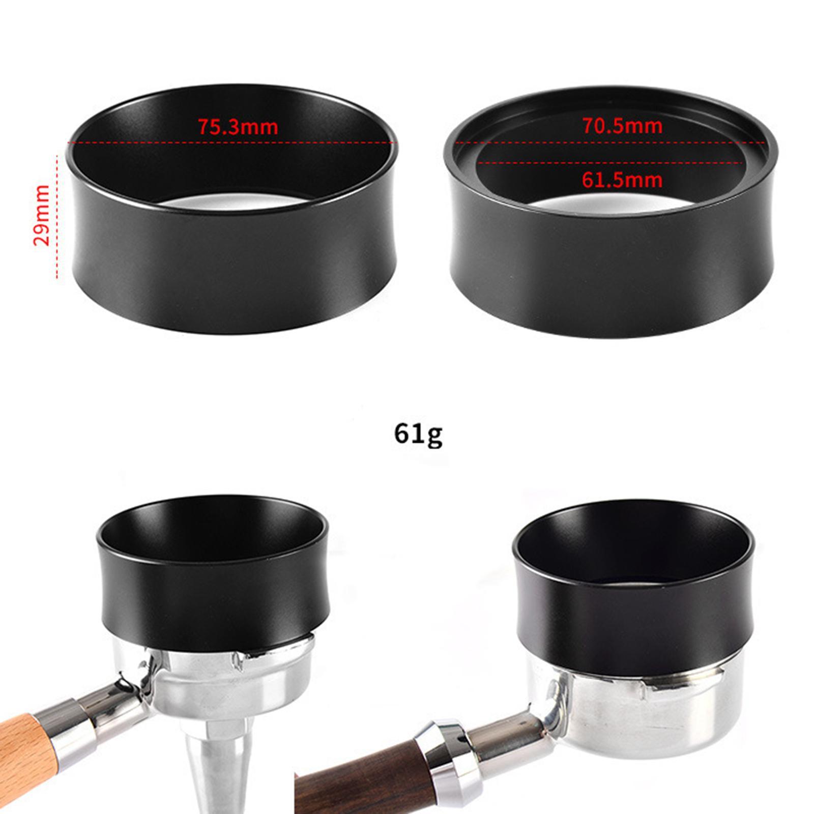 Aluminum Alloy Dosing , 58 Dosing Rings, Espresso Dosing  for  , Black