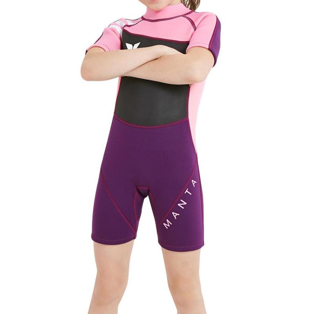 Kids Wetsuit S  Thermal Swimsuit 2.5mm  Short S Youth Children  , +