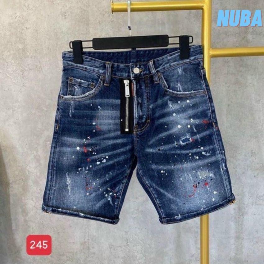 Quần short jean nam chất bò,cá tính trẻ trung, NUBA 245 TCS