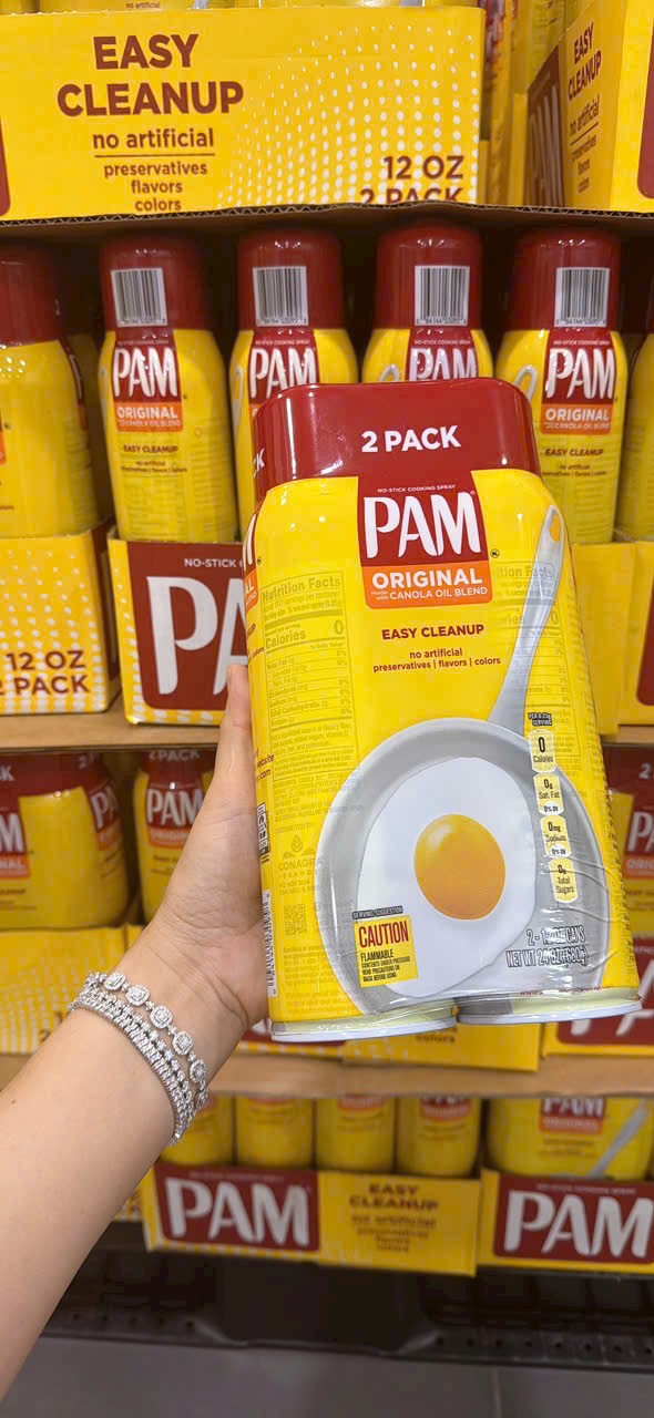 Dầu ăn kiêng Pam 0 calo 12 oz dạng xịt của Mỹ chính hãng