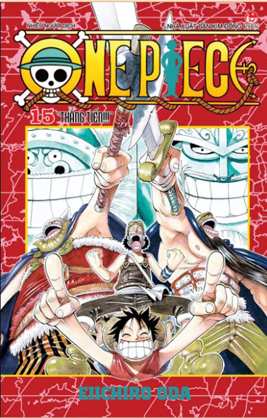 One Piece - Tập 15 - Bìa rời