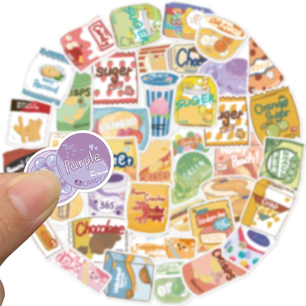 Sticker SNACK hoạt hình trang trí mũ bảo hiểm,guitar,ukulele,điện thoại,sổ tay,laptop-mẫu S149