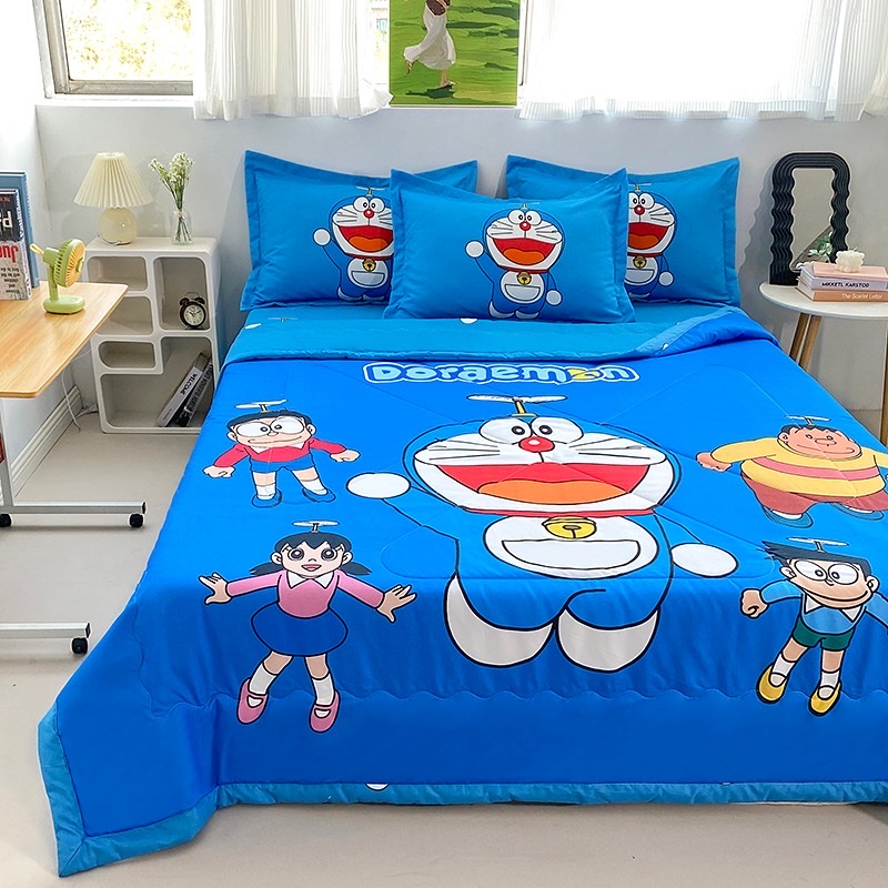 Bộ chăn ga gối cotton Tina ngộ nghĩnh