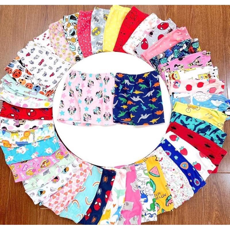 Combo 10 quần đùi bozip cho bé