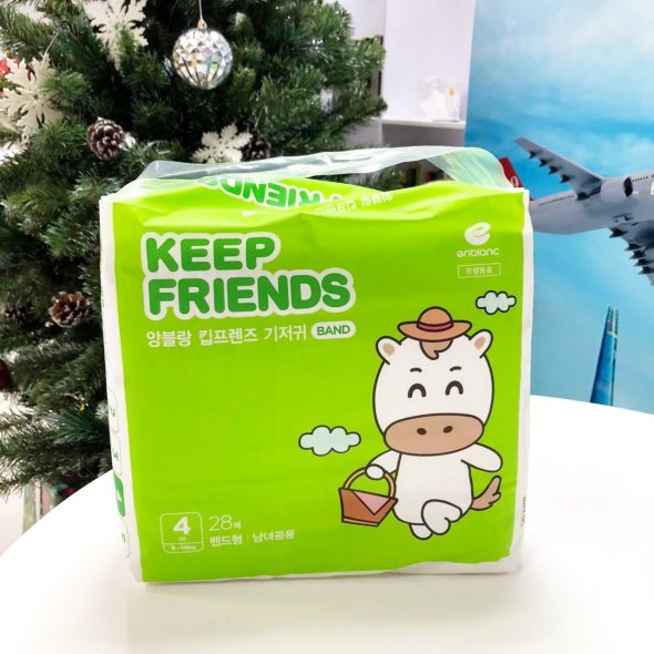 Tã dán nội địa Hàn Quốc Enblanc Keep Friend size 4 (L 28 miếng)