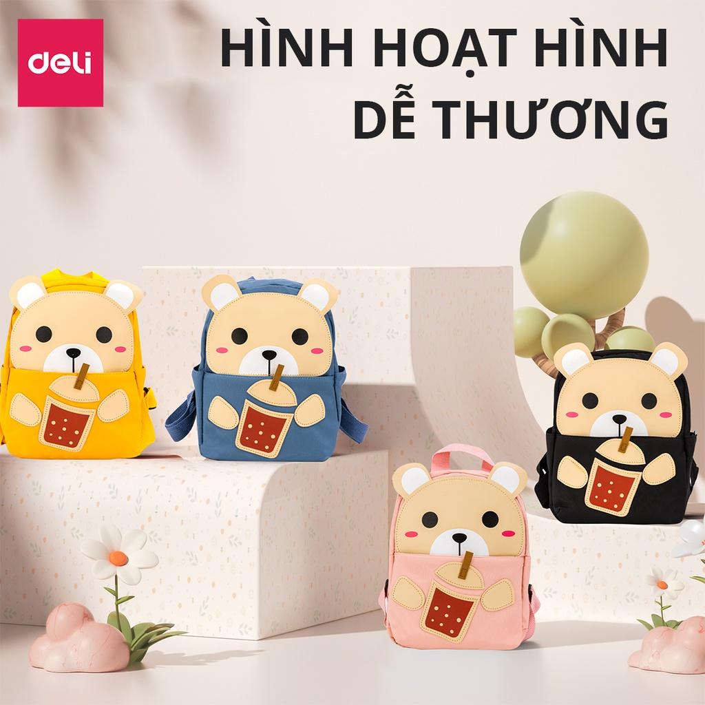 Balo Cặp Học Sinh Cho Bé Mẫu Giáo Mầm Non Deli Trẻ Em Đi Học Đi Chơi Hình Khủng Long Hoạt Hình Dễ Thương Balo Hình Thú