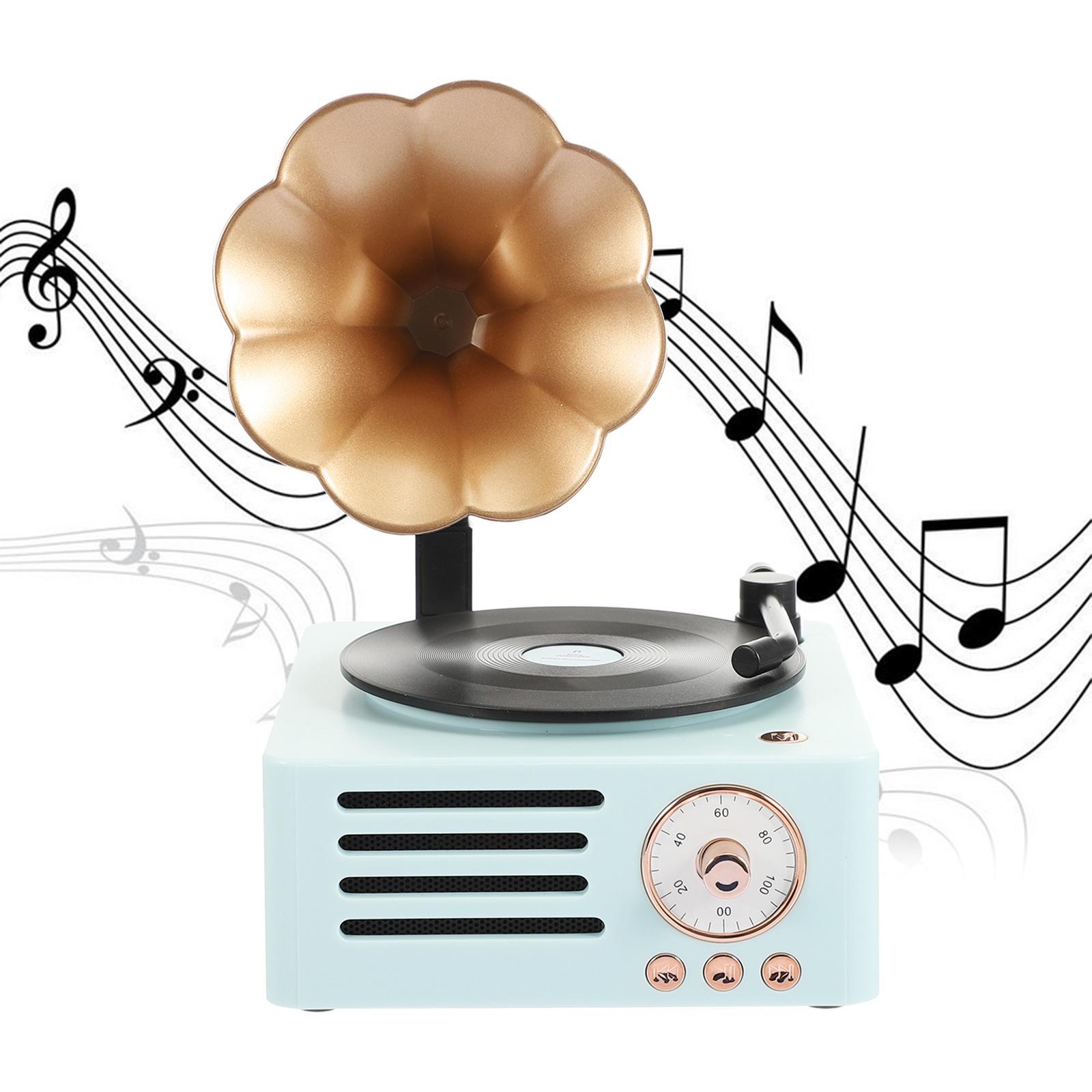 Turntable  Player Bluetooth 5.0  Phonograph for  Decoration