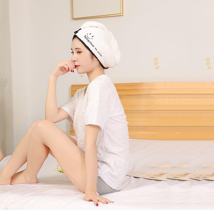 Khăn ủ tóc siêu thấm hút thần thánh hàng loại 1