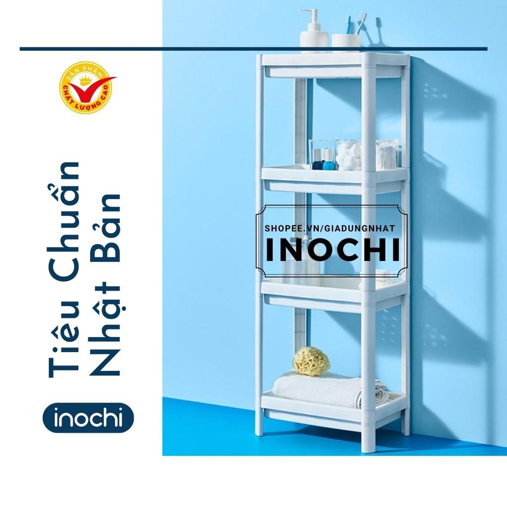 Kệ Đa Năng 4 Tầng Inochi Nhựa Dùng Để Đựng Gia Vị Nhà Bếp Đựng Đồ Thực Phẩm Hoặc Làm Giá Để Đồ Nhà Tắm Phòng Ngủ