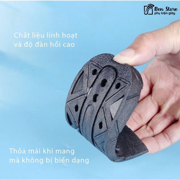 Hình ảnh Set 4 miếng độn giày, lót đế giày nửa bàn bàn,có đệm khí siêu êm ái, điều chỉnh theo size chân tăng chiều cao #lot63