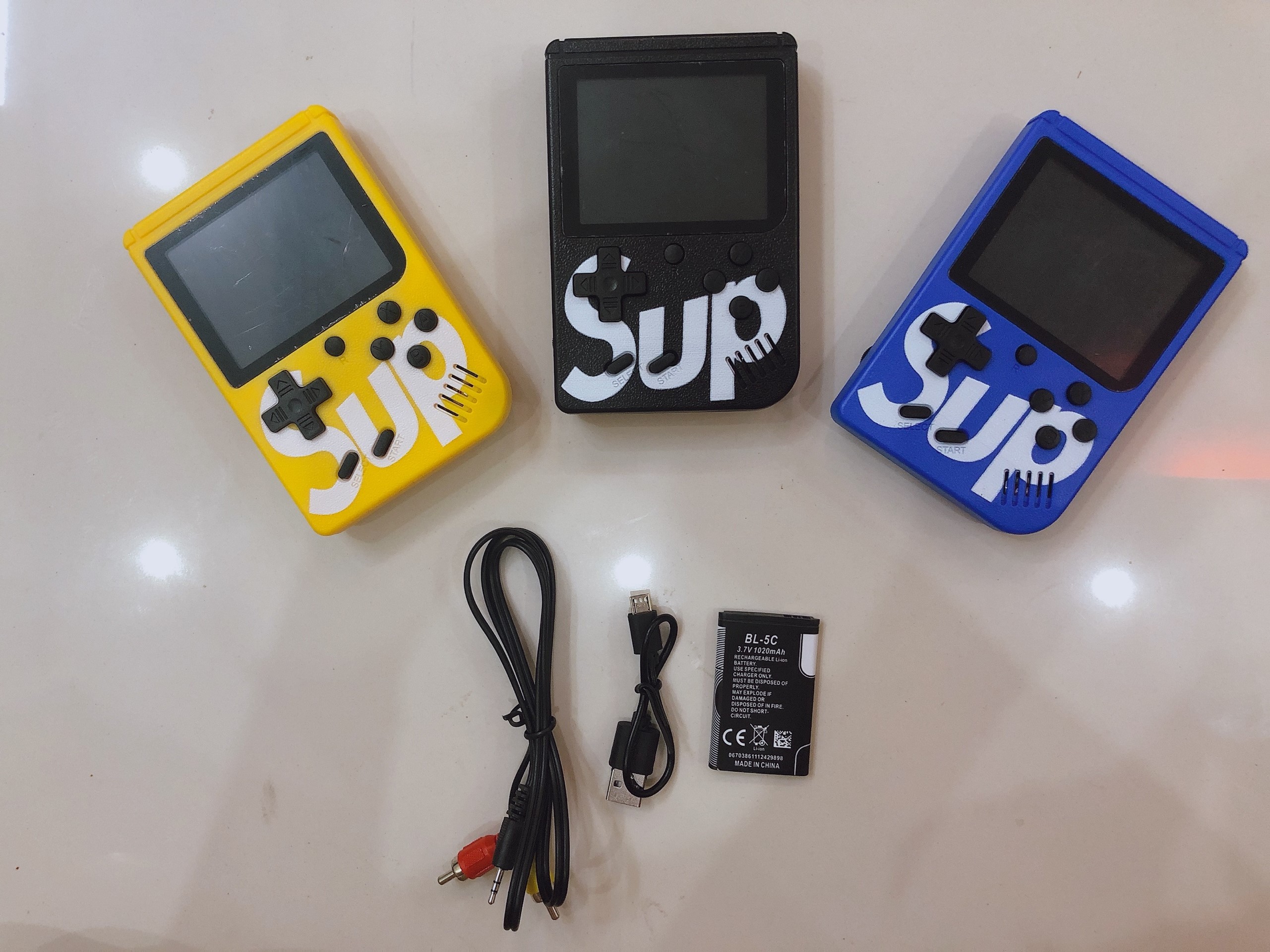 Máy chơi game cầm tay mini tích hợp 400 trò chơi, màu ngẫu nhiên - Hàng nhập khẩu