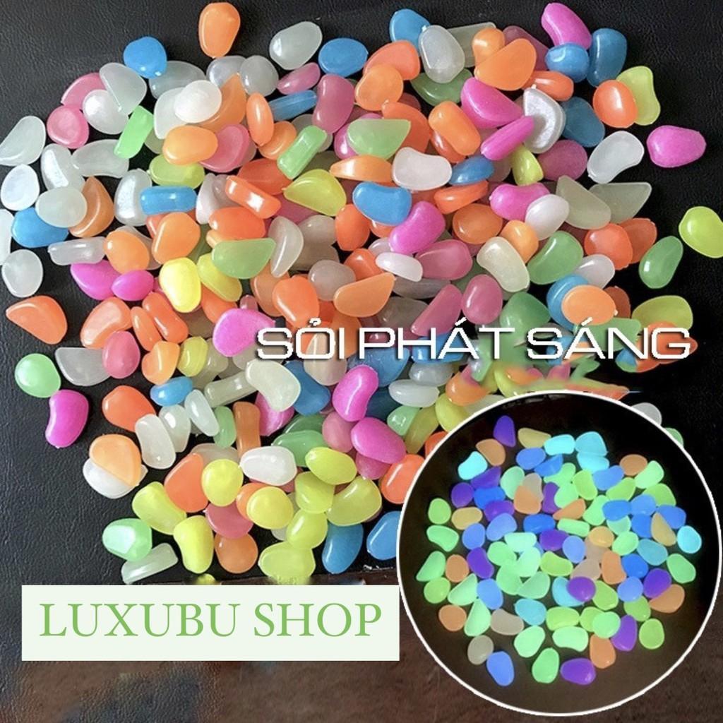 Sỏi nhựa Phát Quang Trang Trí Hồ Cá, Sân Vườn...