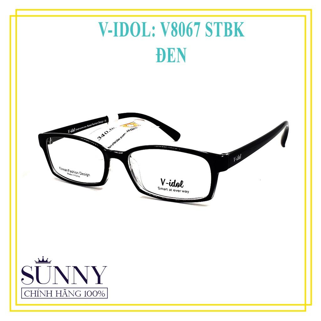 Gọng kính nam nữ chính hãng Vidol V8067 - kèm tem thẻ bảo hành toàn quốc