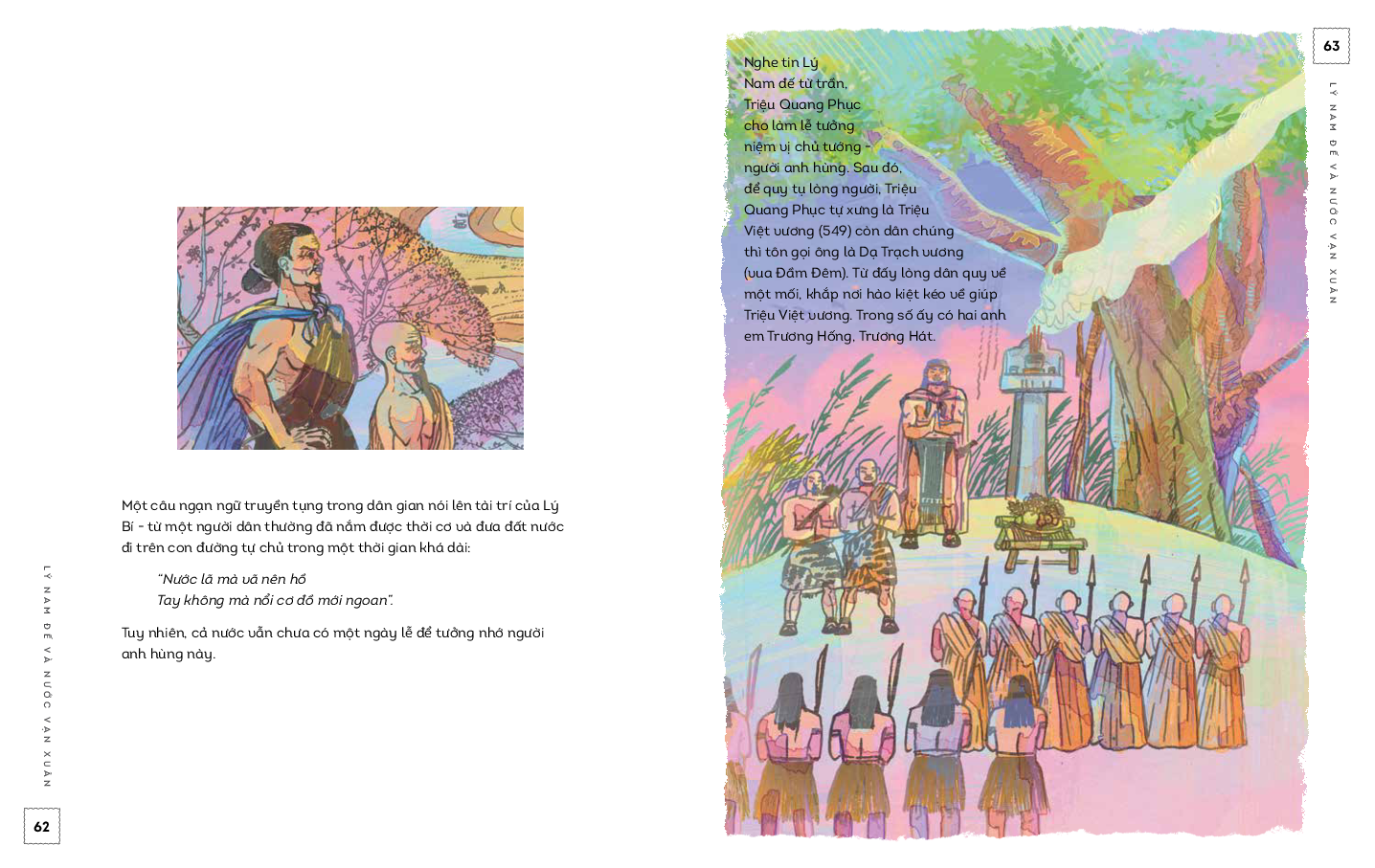 Lịch Sử Việt Nam Bằng Tranh - Lý Nam Đế Và Nước Vạn Xuân - Bản Màu