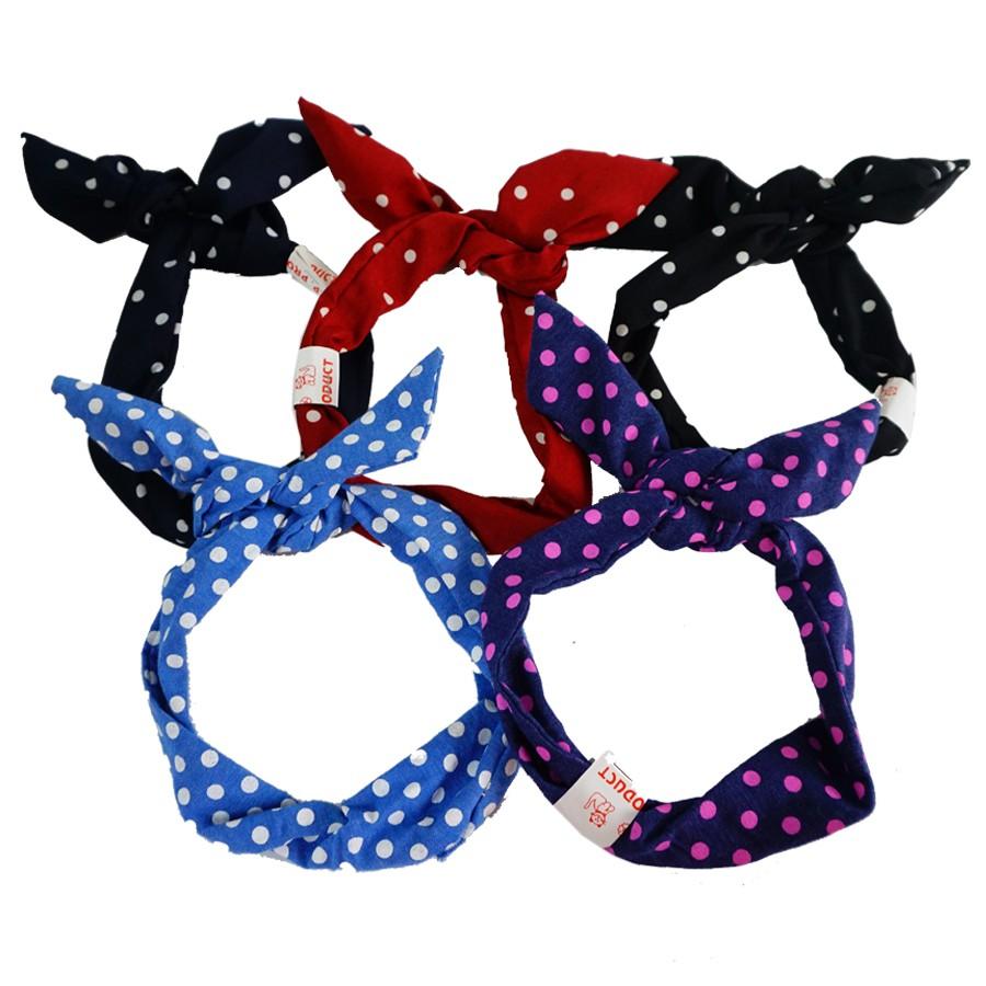 Băng Đô Turban Vải Họa Tiết