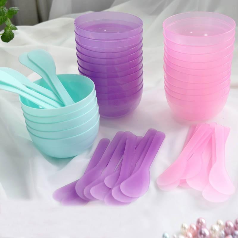 Bộ bát, thìa chổi quét mask, đắp mặt nạ