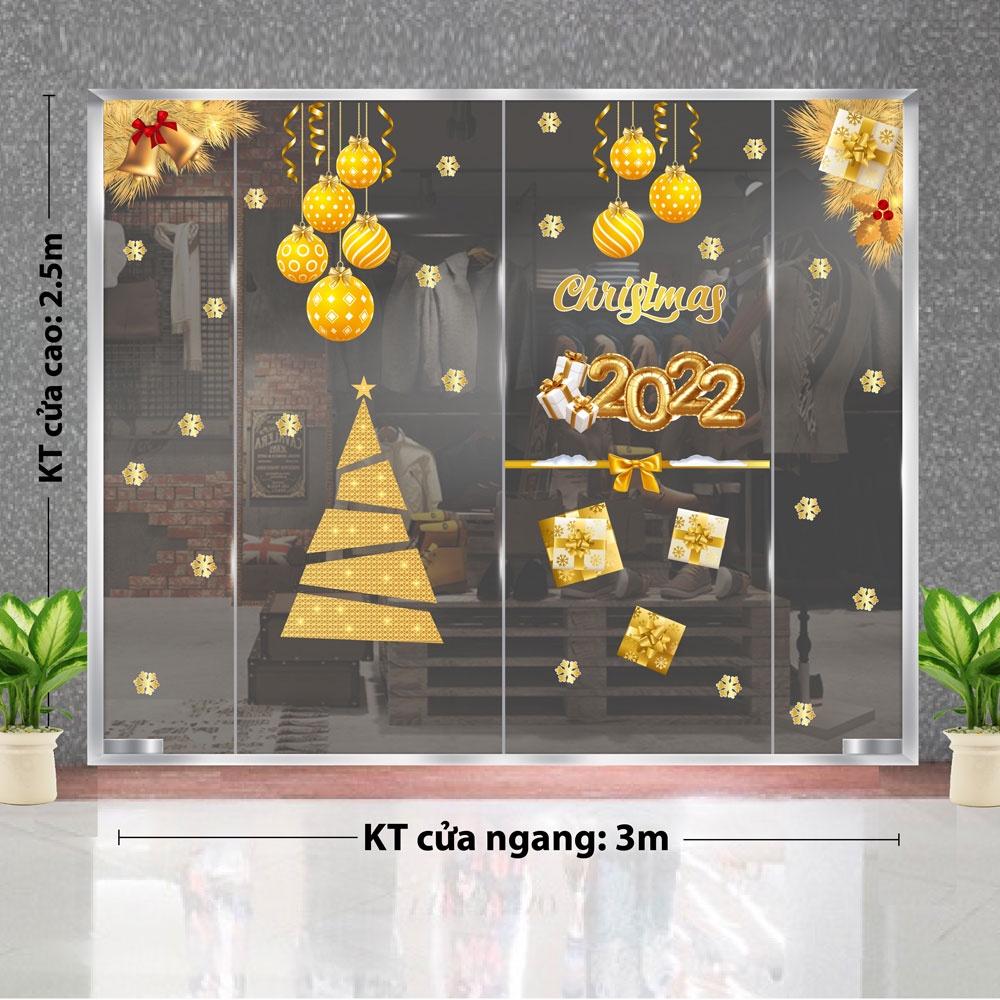 DECAL TRANG TRÍ GIÁNG SINH NOEL SỐ 86