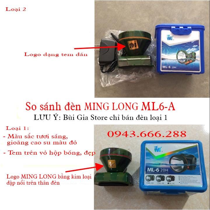 Đèn pin đội đầu siêu sáng chống thấm nước ML6A (35W) - Đèn pin thợ lặn, đi rừng, hầm mỏ