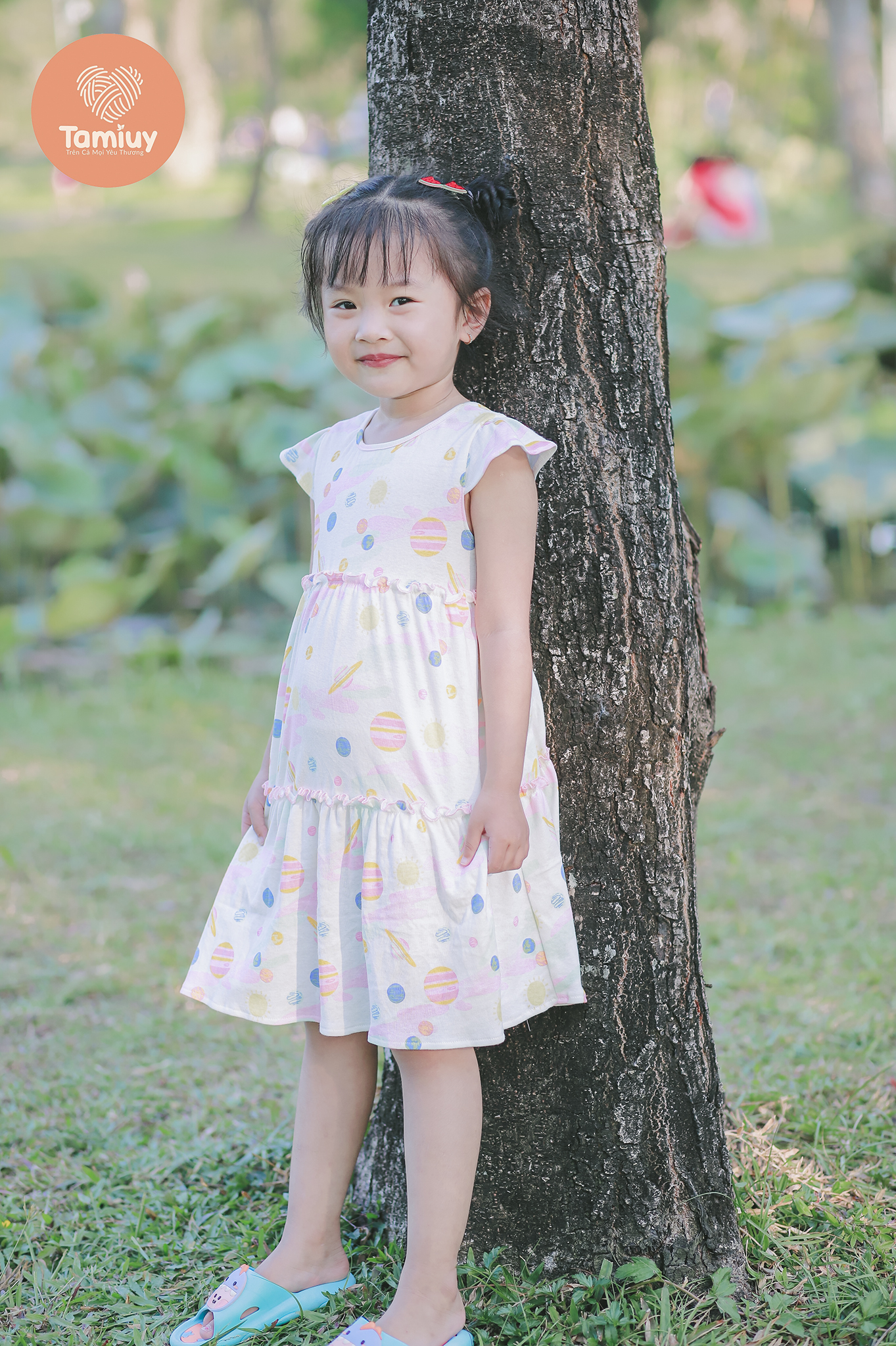 Đầm Thun Baby Doll Bé Gái Tamiuy Họa Tiết Chất Vải Thun Cotton Thoải Mái Dễ Thương Cho Bé 1-10 Tuổi