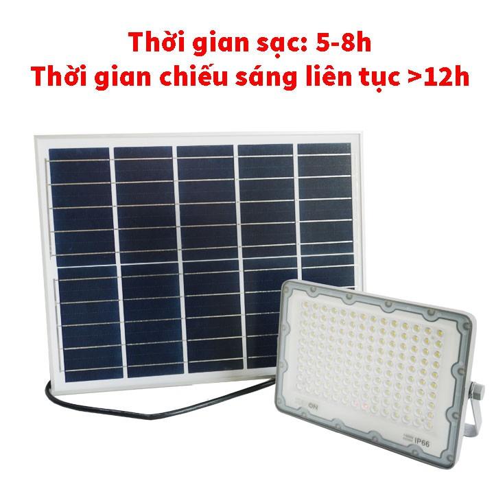 Đèn pha năng lượng mặt trời Xenon Deluxe cao cấp chính hãng DL03-100W