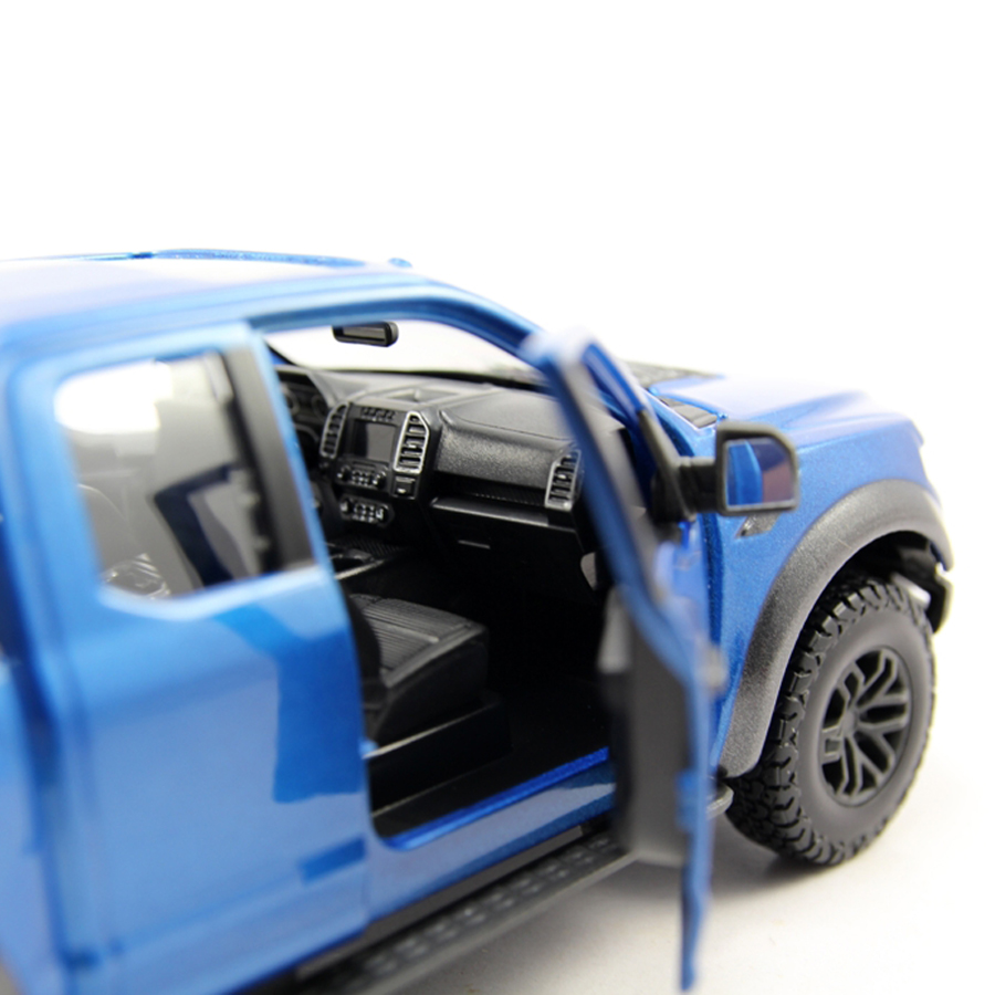 Mô Hình Xe Ford Raptor F-150 Special 2017 Blue 1:24 Maisto MH-31266