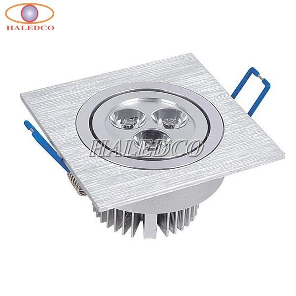 Đèn LED âm trần 7W HALEDCO trắng, trắng ấm tốt nhất