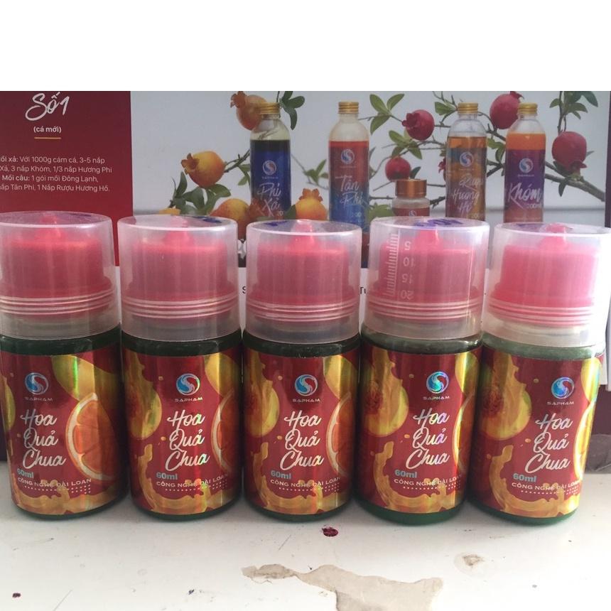 tinh chất hoa quả chua câu cá
